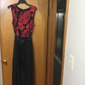 Red / Black Pants Dressy Jumper